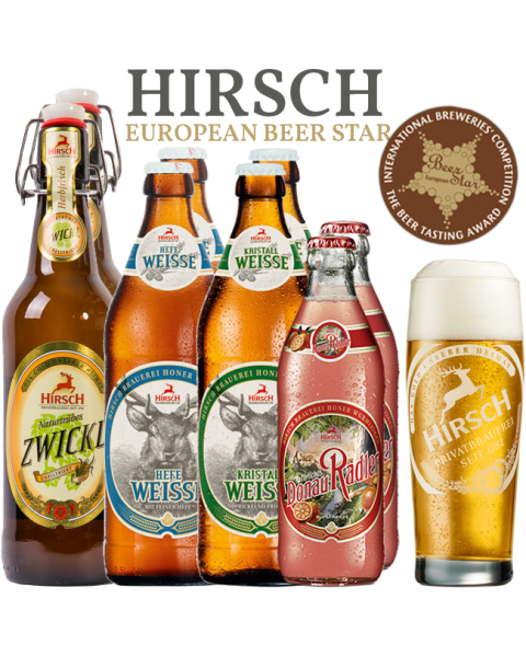 Hirsch‘s EUROPEAN Beer Star Goldpaket