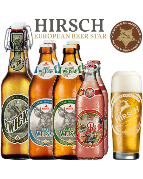 Hirsch‘s EUROPEAN Beer Star Goldpaket