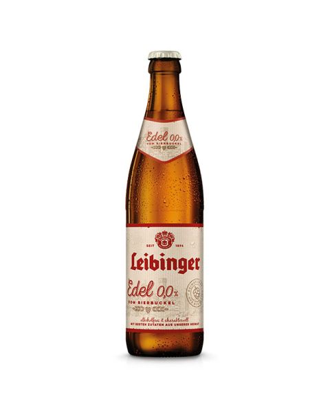 Leibinger Edel 0,0% Alkoholfrei vom Bierbuckel