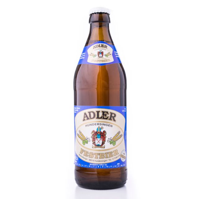 Adlerbrauerei Hundersingen Festbier 0,5 ltr.