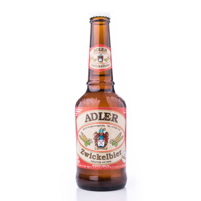 Adlerbrauerei Hundersingen Zwickelbier 0,33 ltr.