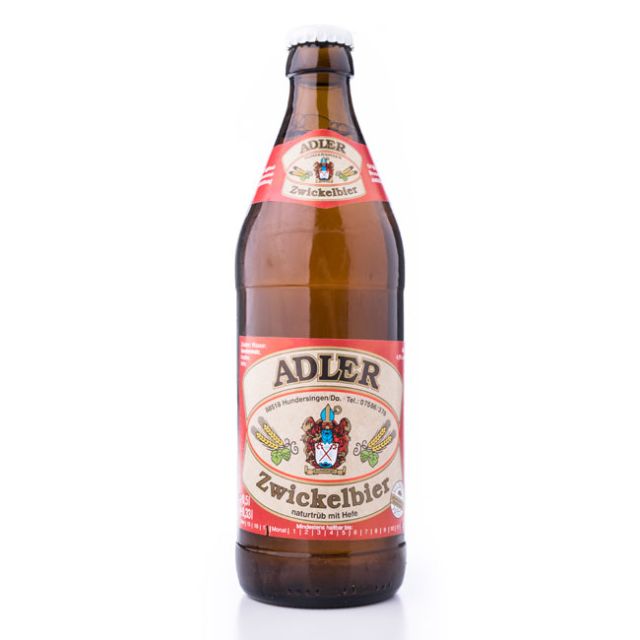 Adlerbrauerei Hundersingen Zwickelbier 0,5 ltr.