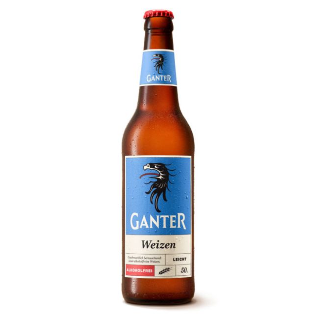 Ganter Weizen Hefehell alkoholfrei
